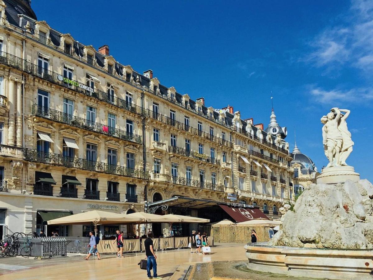 Le Bleu Celeste - Montpellier - Jacuzzi Privatif Et Piscine Commune Extérieur photo